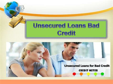 Bank Loans For Bad Credit Unsecured Loans